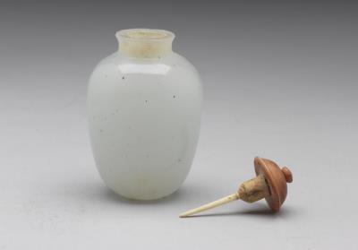 图片[2]-Opaque white glass snuff bottle, 18th-19th century, Qing dynasty-China Archive